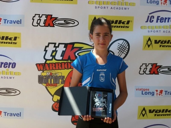 Nahia Izco, campeona del XVI Open Semana Santa